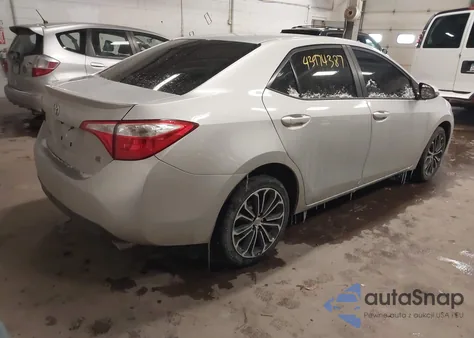 2014 Toyota Corolla S Plus из США, поврежденный, VIN 2T1BURHE2EC214096
